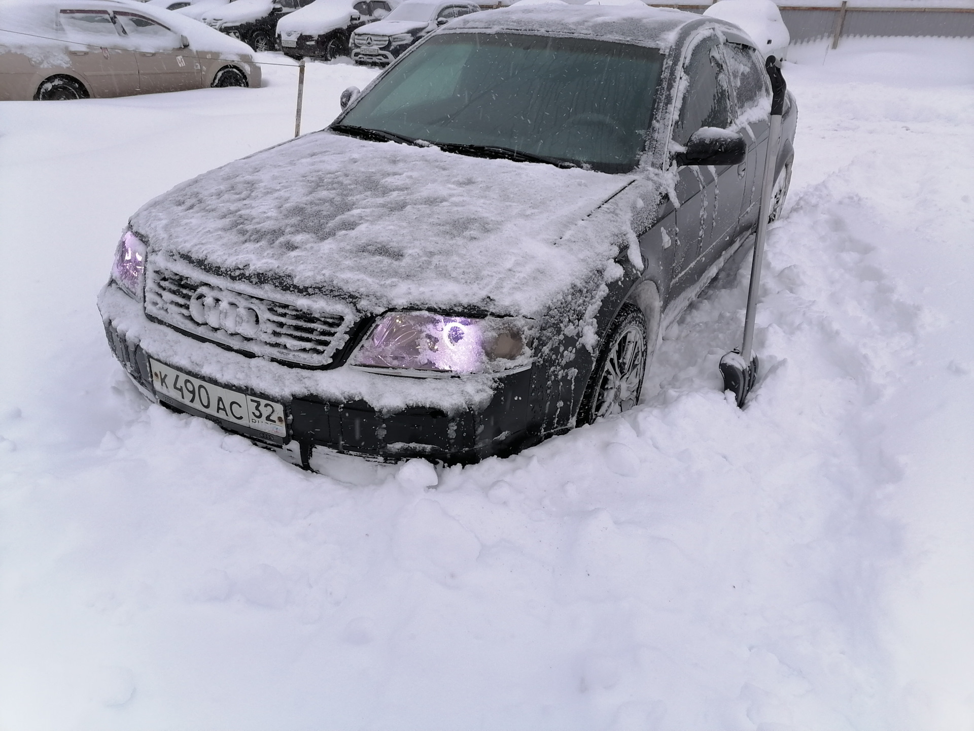 Плавают обороты на холодную — Audi A6 (C5), 2,4 л, 1997 года | наблюдение |  DRIVE2