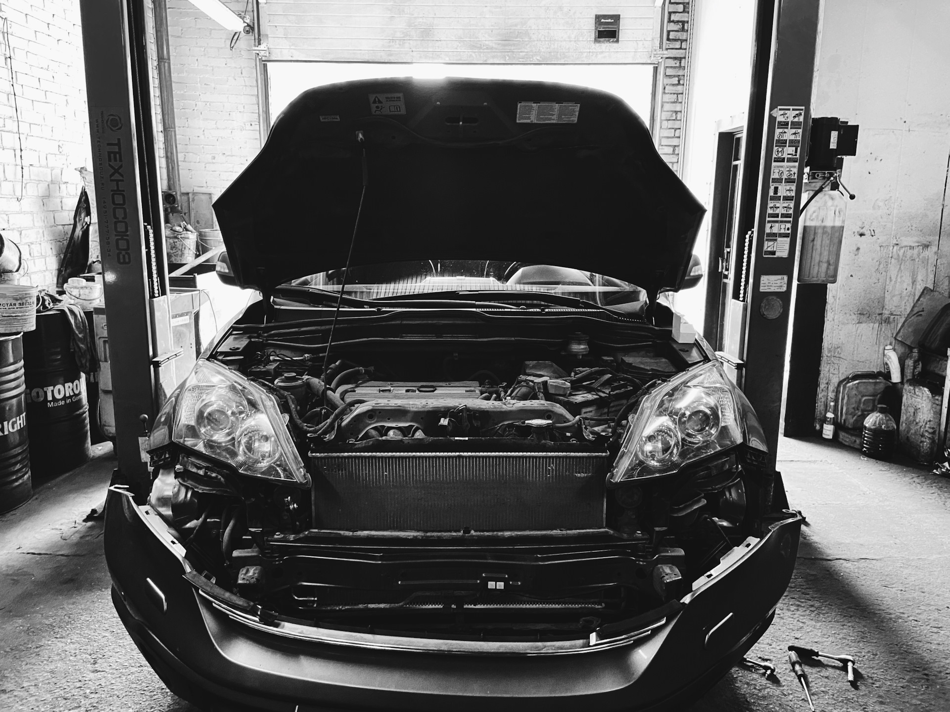 Замена радиатора кондиционера — Honda CR-V (RE), 2,4 л, 2008 года ...