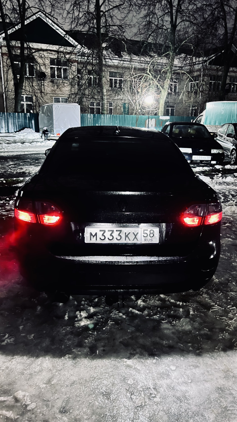 Двойной задний габарит — Renault Fluence, 1,6 л, 2014 года | аксессуары ...