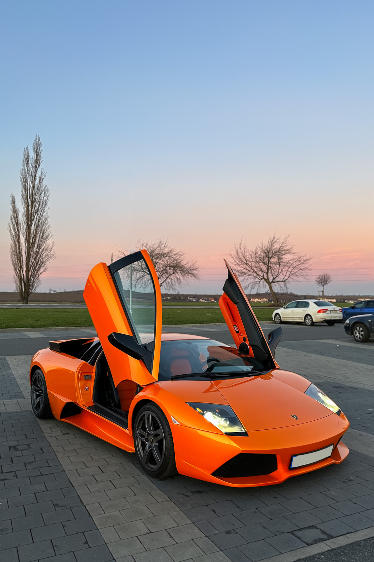 Lamborghini Murcielago lp670 4 SV синяя