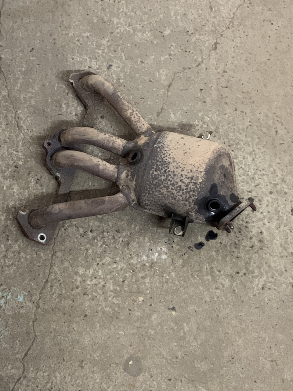 Удаление катализатора, прошивка и вставка «паук» 4-1 — Lada Гранта, 1,6 ...