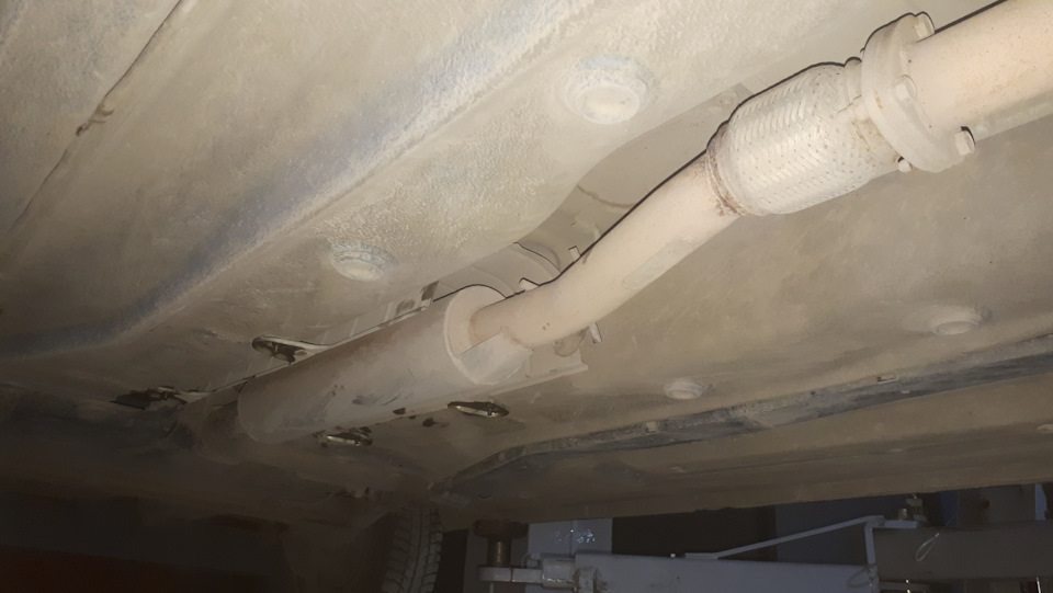 Удаление катализатора + стт прямоток — Lada Гранта Лифтбек (2-е ...