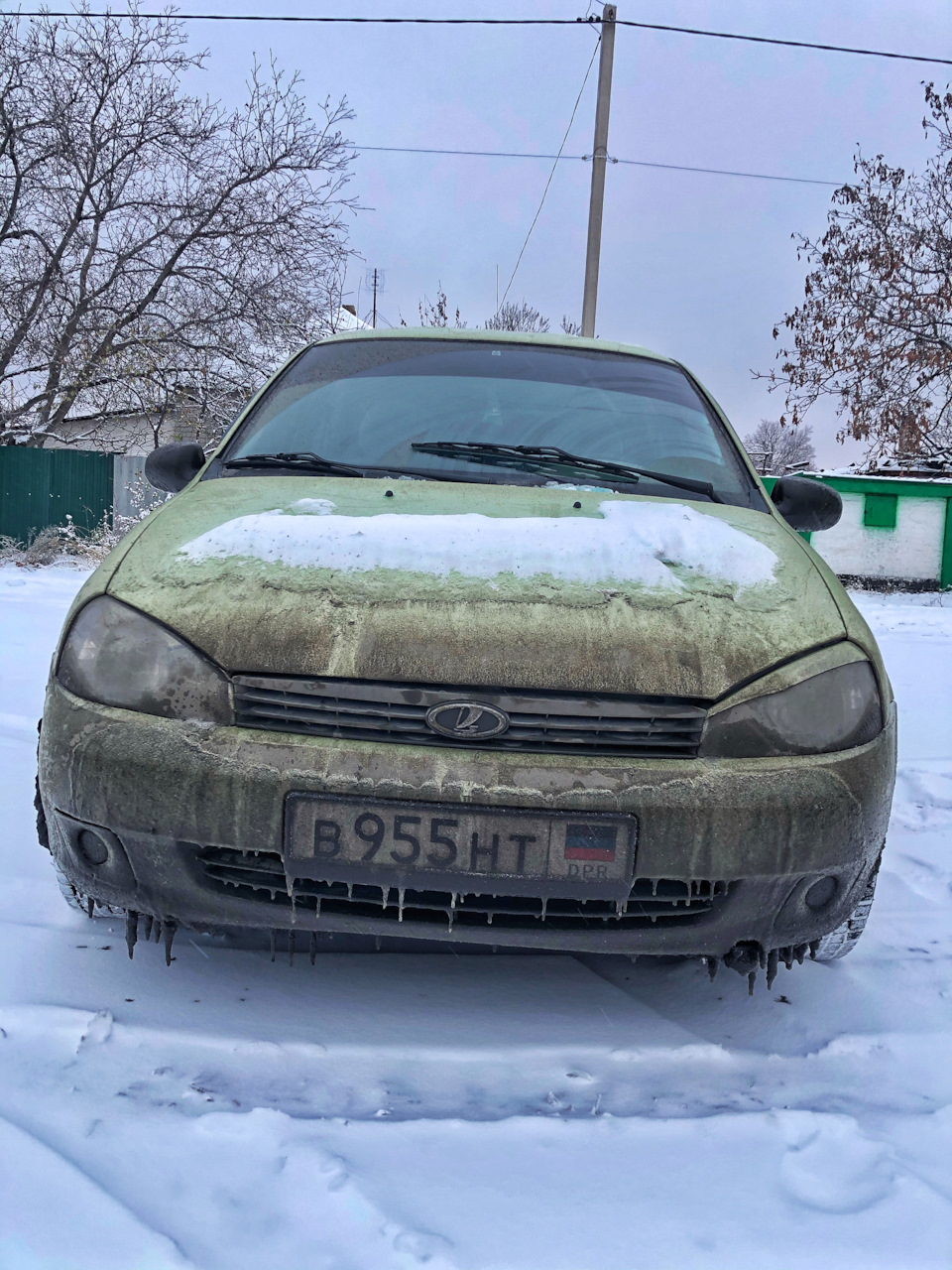 Лопнула передняя пружина — LADA Калина хэтчбек, 1,6 л., 2007 года ...