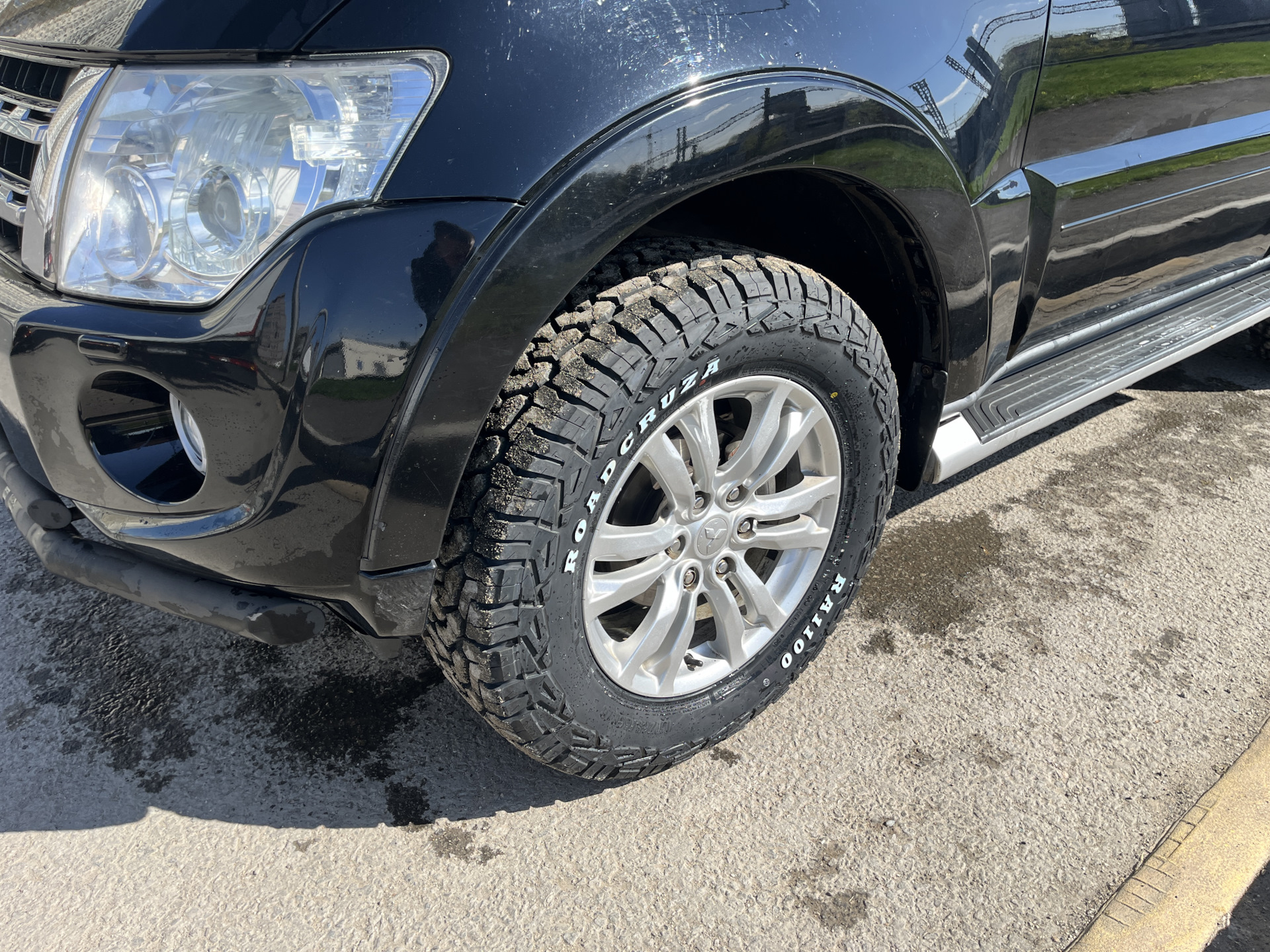 колеса АТ — Mitsubishi Pajero (4G), 3 л, 2011 года | шины | DRIVE2