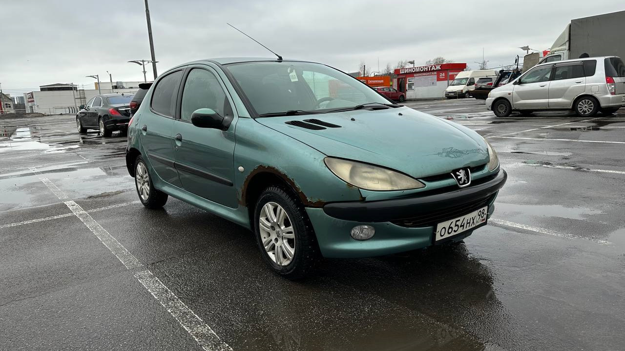 Peugeot 206 1.4 бензиновый 2001 | лягушонок на DRIVE2