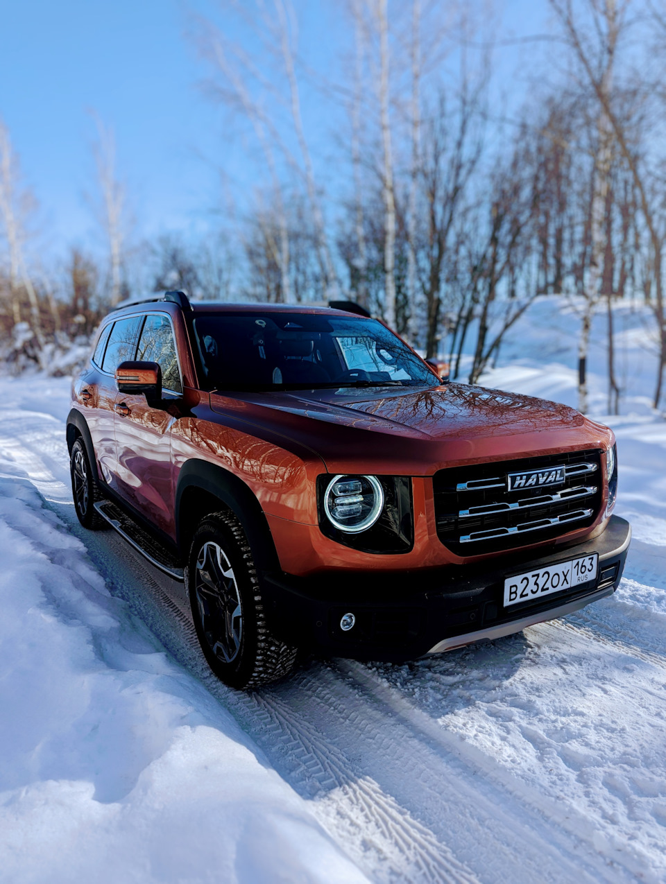 По дороге к запланированному месту съемки — Haval Dargo
