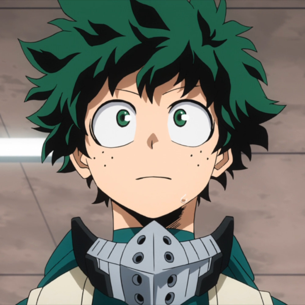 Deku air force anime