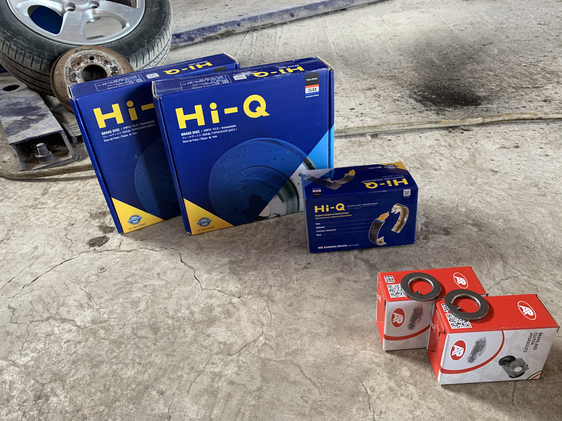 Тормозные барабаны — Hyundai Accent (2G), 1,6 л, 2005 года | расходники ...
