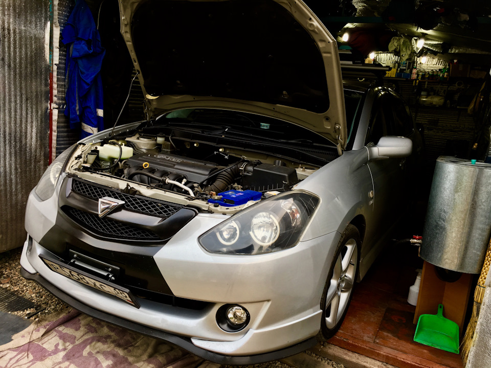 Как снять радиатор тойота калдина № 21 Замена масла в АКПП - Toyota Caldina (241), 1,8 л, 2003 года плановое ТО DR