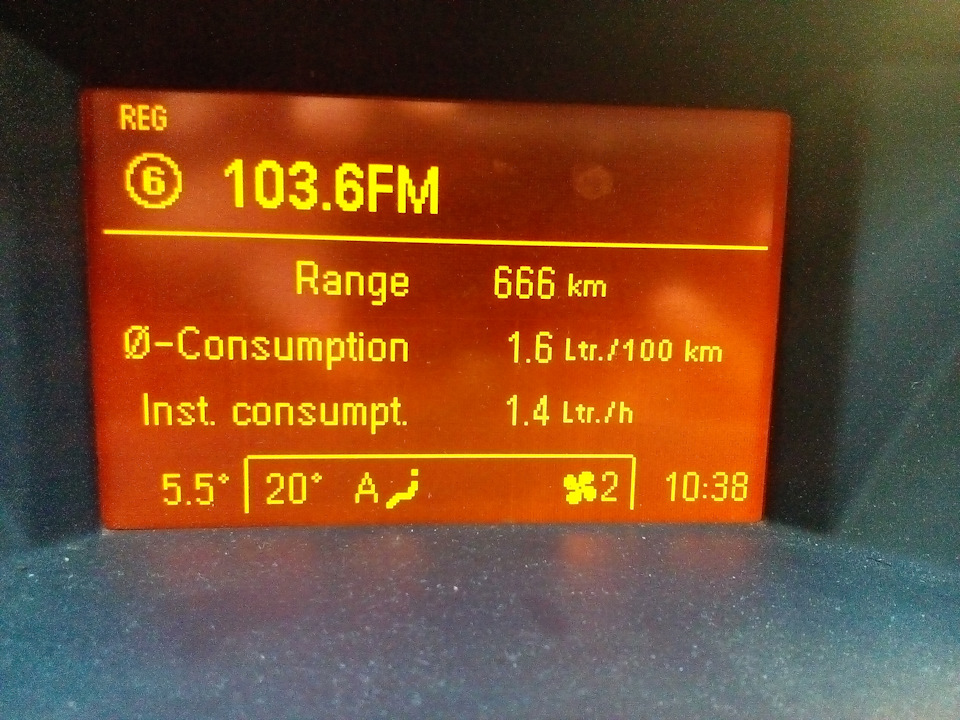 Магия расстояния — Opel Zafira B, 1,8 л, 2014 года | наблюдение | DRIVE2