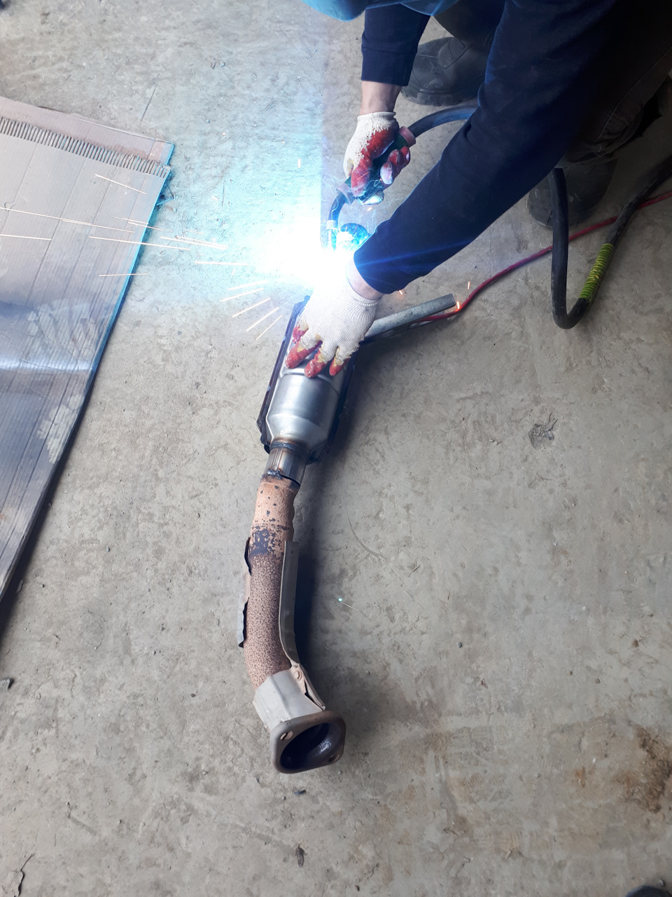 Сняли и полностью обварили. — Honda Element