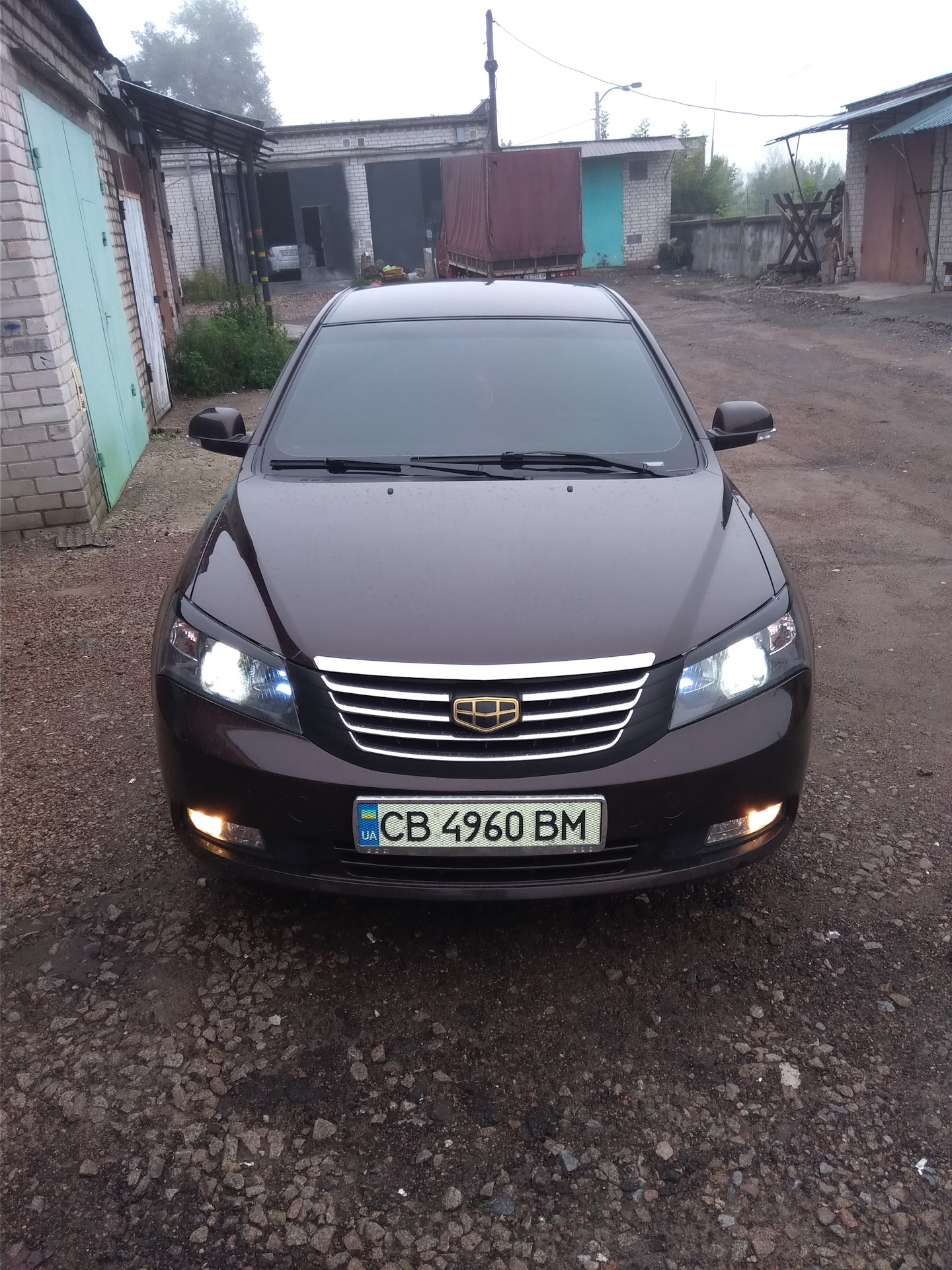 geely emgrand ec7 2013 антихром