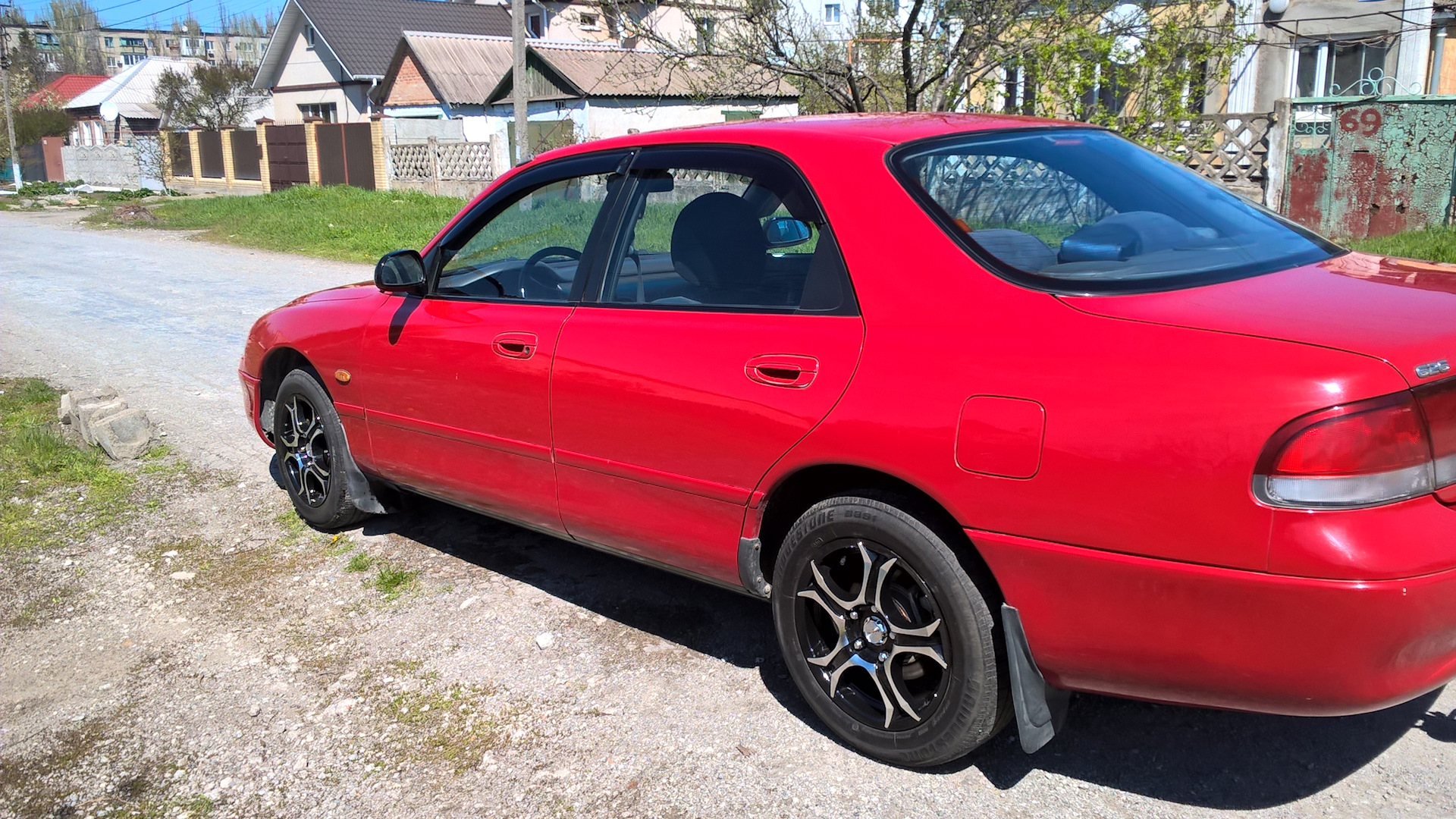 Mazda 626 IV (GE) 2.0 дизельный 1993 | Красный Лайнер 2.0 D на DRIVE2