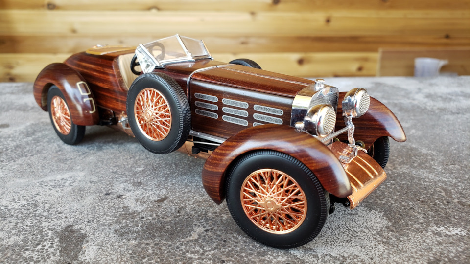 Hispano Suiza h6c tulipwood Franklin Mint 1/24 — Сообщество