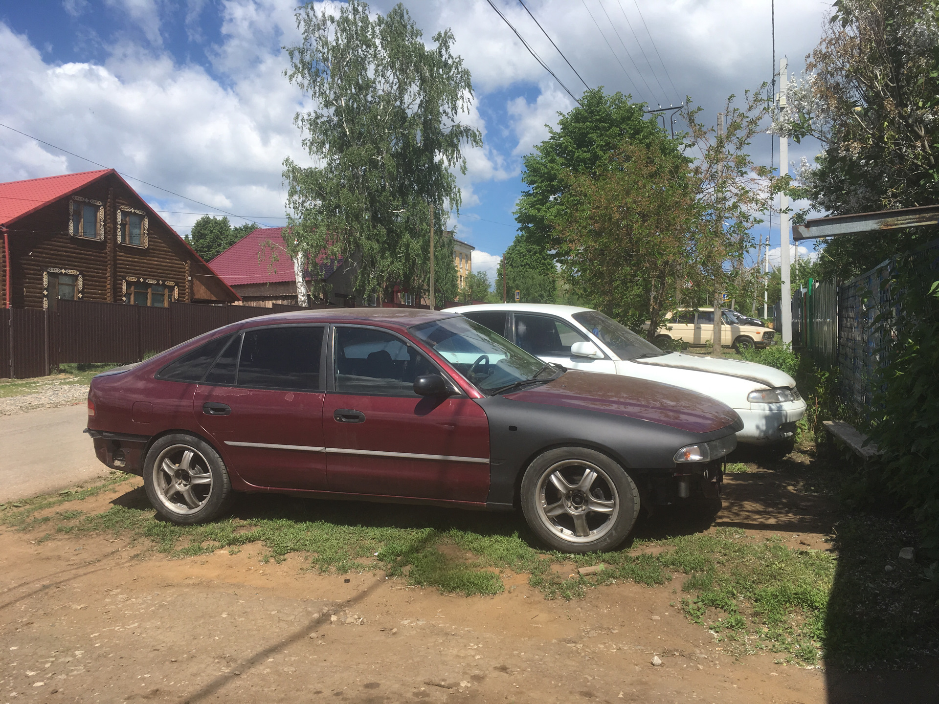 R16 vs R17 — Mitsubishi Galant (7G), 1,8 л, 1996 года | колёсные диски ...