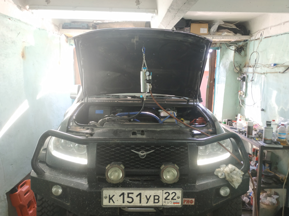 Промывка бензиновых форсунок. — УАЗ Patriot, 2,7 л, 2014 года | своими ...