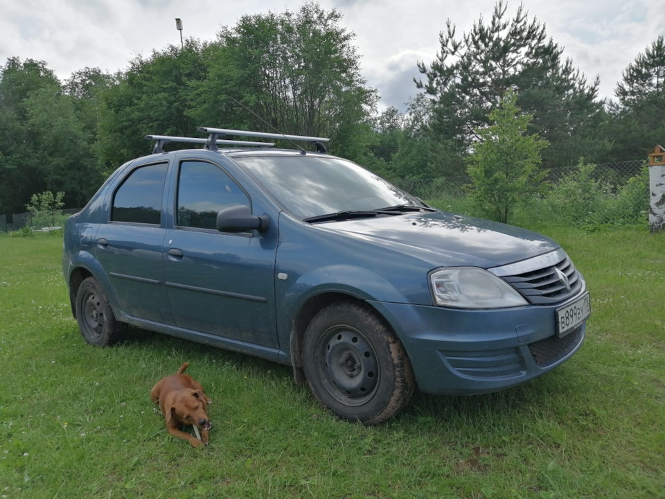 19. Багажник Amos KOALA аэрокрыло на крышу + заправка кондея — Renault ...