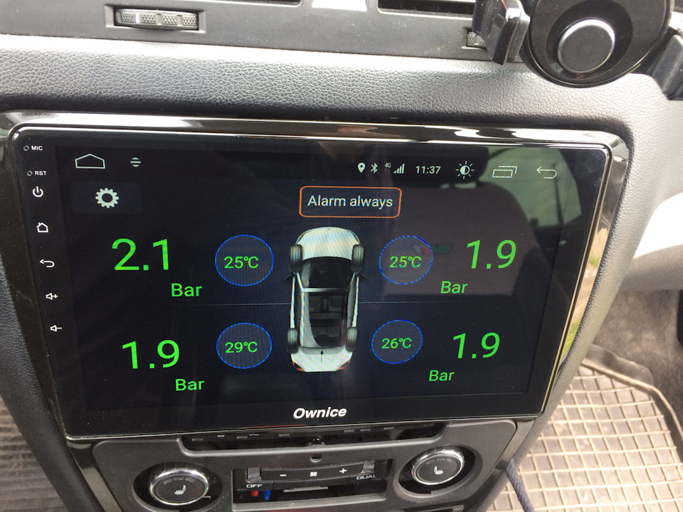 Установка TPMS — Skoda Octavia RS Mk2, 2 л., 2008 года | шины | DRIVE2