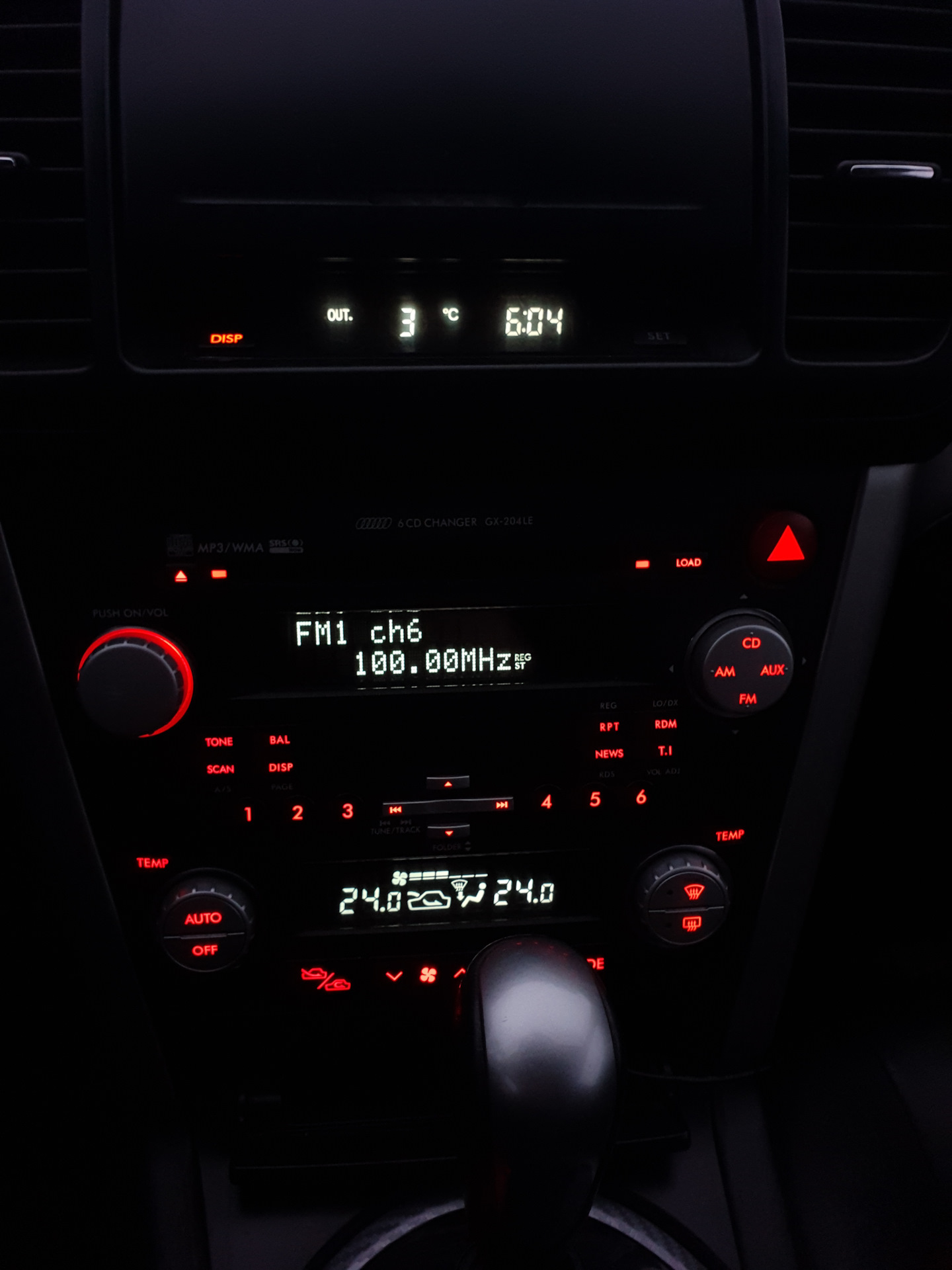 Подсветка магнитолы — Subaru Outback (BP), 2,5 л, 2007 года | поломка ...
