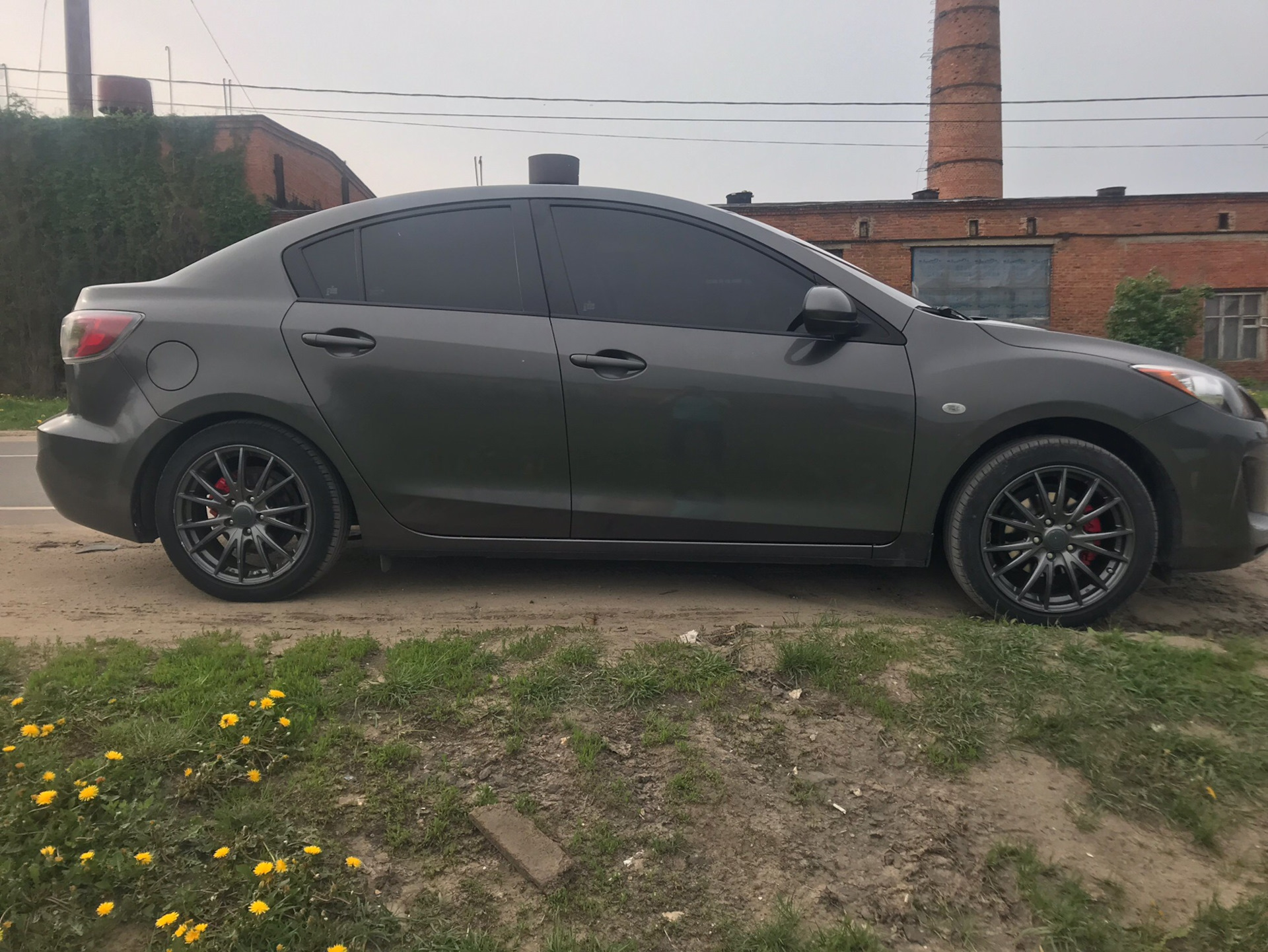 mazda 3 bk диски r17 графит