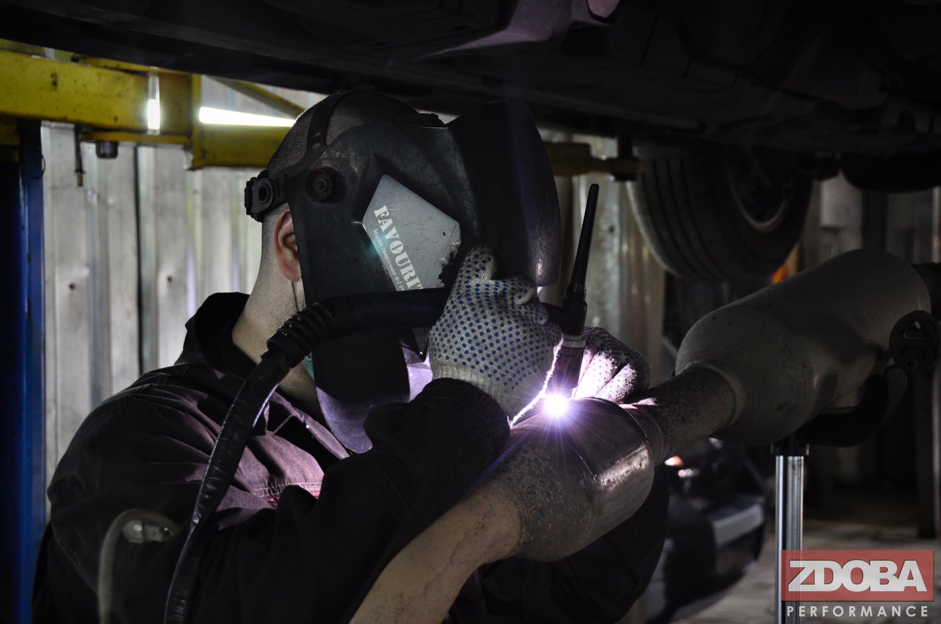 Toyota Camry XV50 2.5 181 HP (2AR-FE) Удаление катализатора, Установка ...