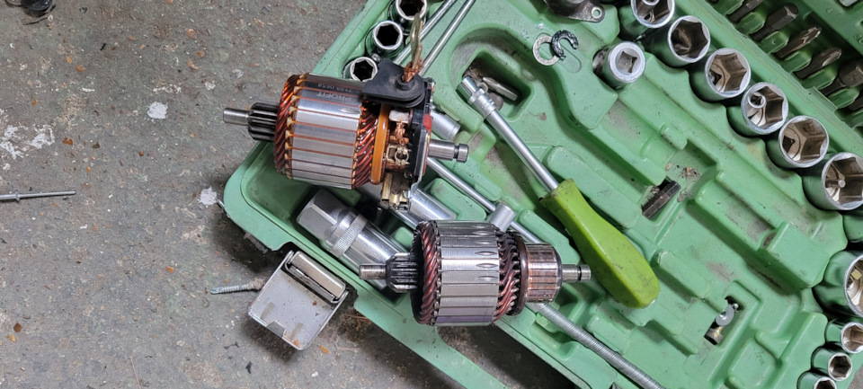 Всё тоже, всё так же . Не как не можем найти причину то что стартер ...