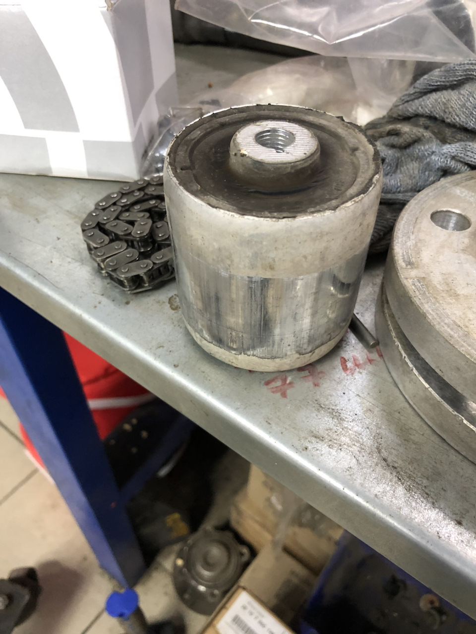 Сайлентблоки передних рычагов от M3 — BMW 1 series (F20), 2 л, 2019 ...