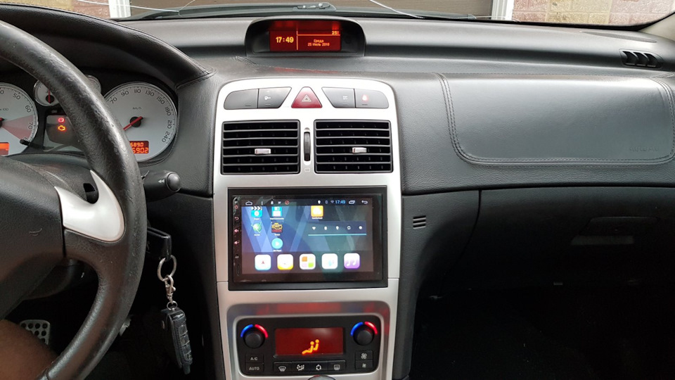 Уже Подключено.Стандартная Магнитола И Подключение Новой 2 Din Андроид ...