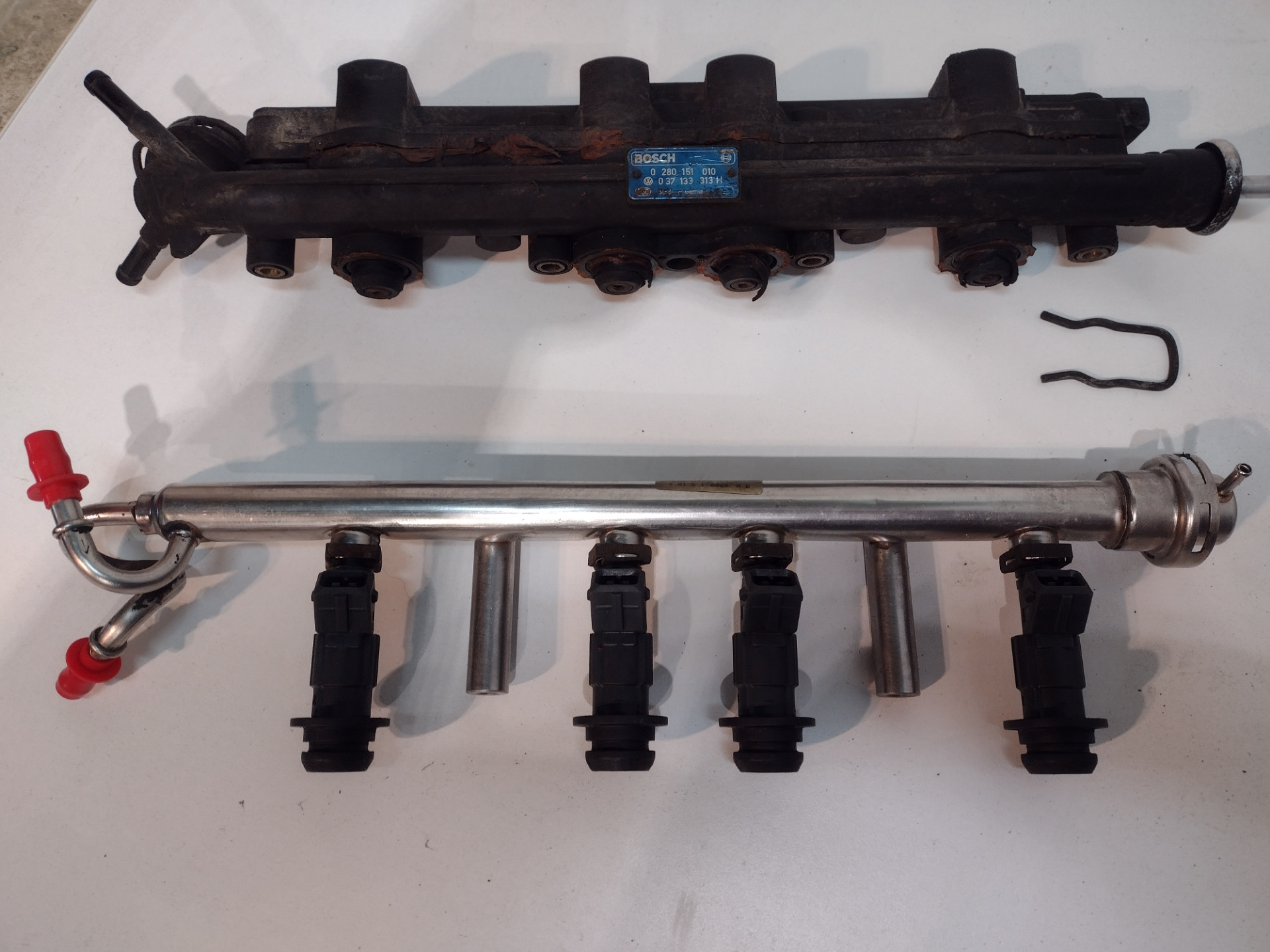 Январь 5.1 на Volkswagen 2E. Часть 4. Снятие дросселя и рампы. — DRIVE2