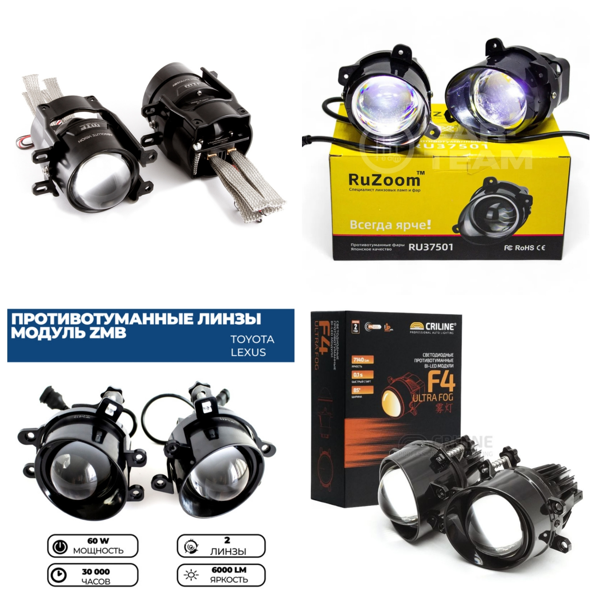 ПТФ-Линзы led, вопрос?! — Toyota Corolla (160), 1,6 л, 2015 года ...