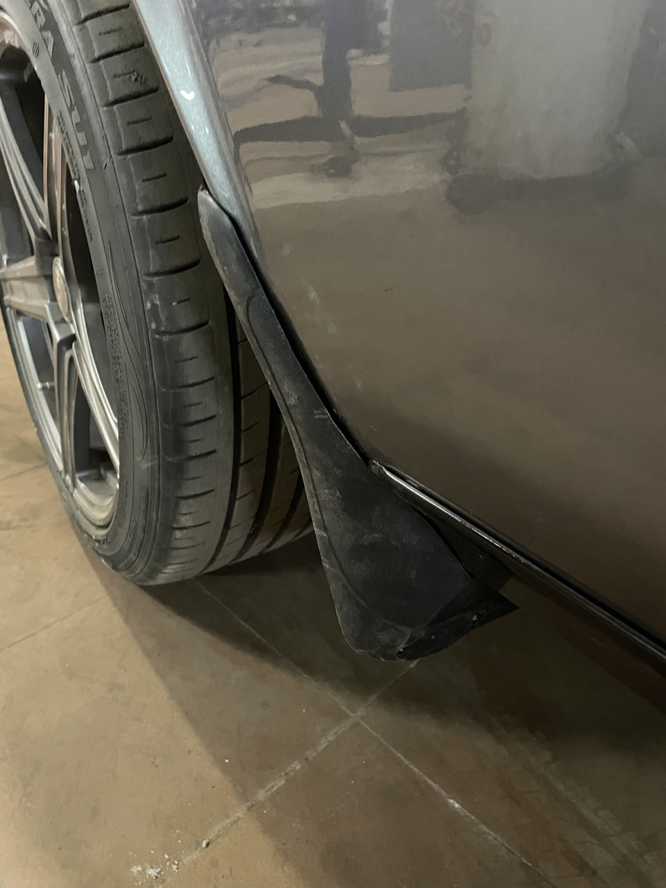 Передние брызговики — ГАЗ 2410, 4 л., 1991 года | тюнинг | DRIVE2