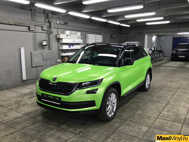 Skoda Kodiaq Р·РµР»РµРЅС‹Р№