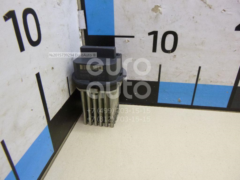 6441S7 РЕЗИСТОР ВЕНТИЛЯТОРА ОТОПИТЕЛЯ CITROEN C4 (05-11), PEUGEOT 307 (01-07), 407 (04-…) Peugeot Citroen | Запчасти на DRIVE2