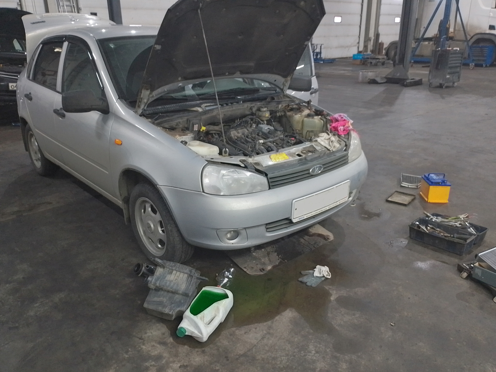 36-Уже не страшный сон калиновода, снова потекла печка — Lada Калина ...