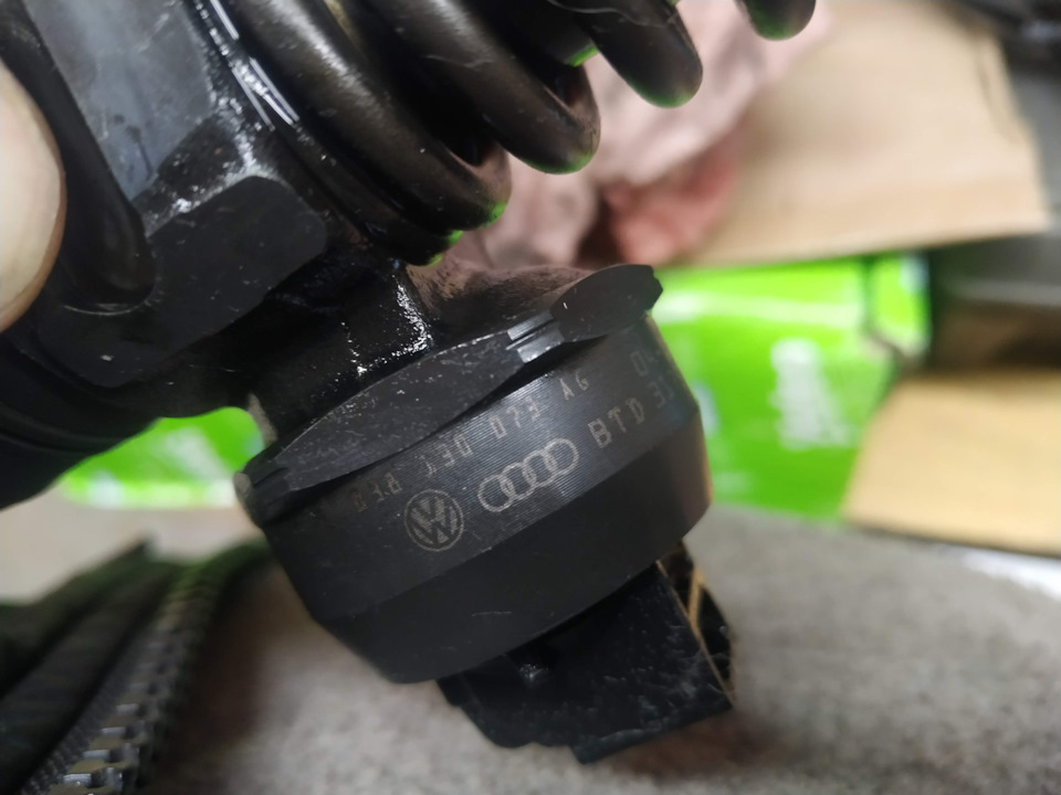 VW Caddy 1.9 tdi PD. Часть 2. Диагностика насос-форсунок на стенде ...