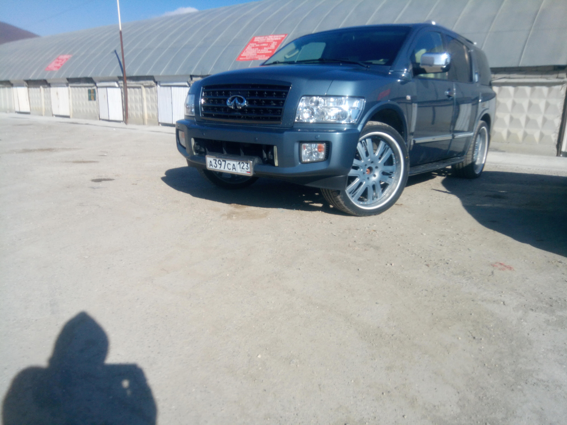 Китайская резина триангл — Infiniti QX56 (1G), 5,6 л, 2008 года | шины ...