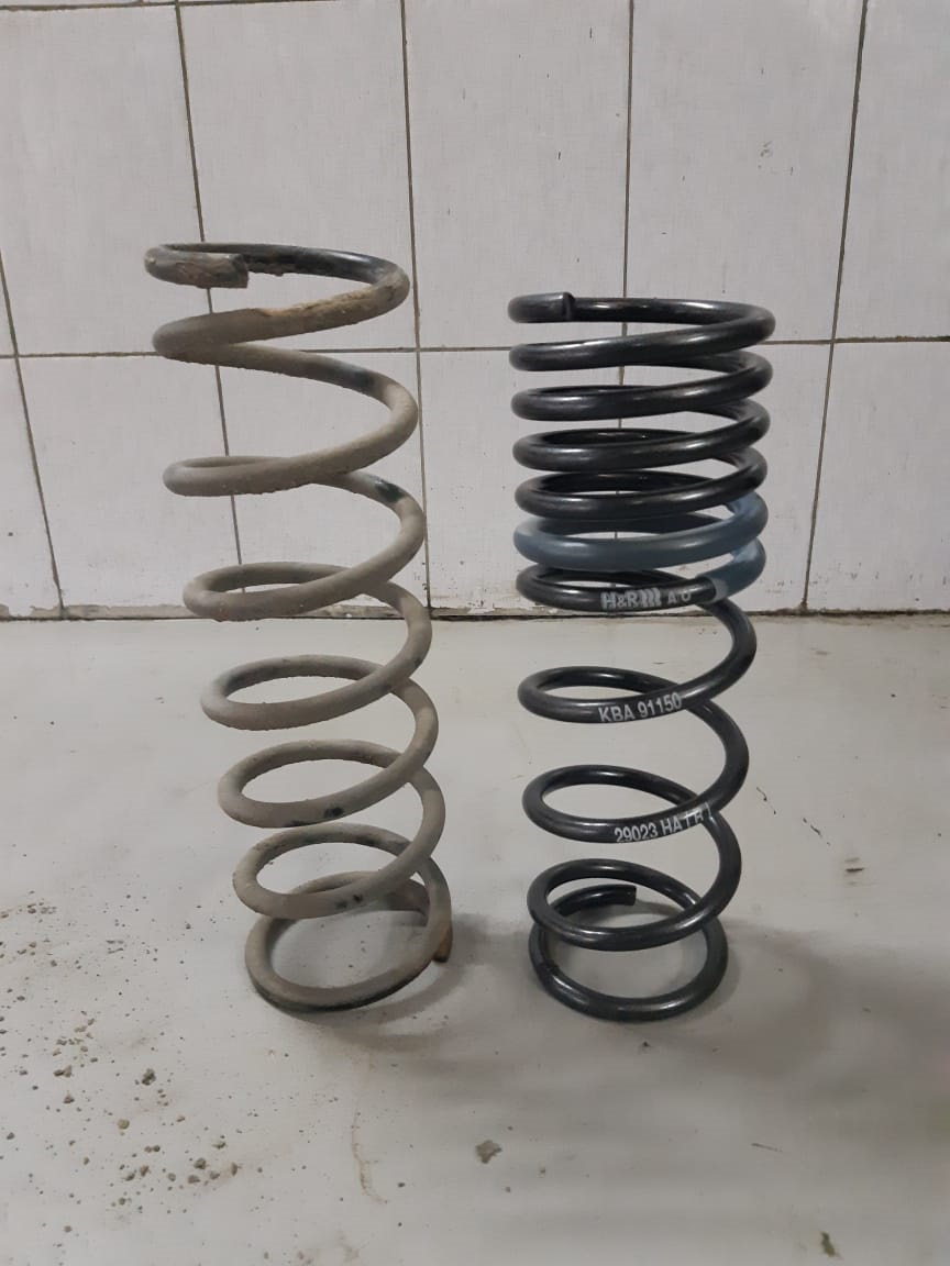 Установка укороченных пружин. vol.1 — Honda Accord (8G), 2,4 л, 2011 ...