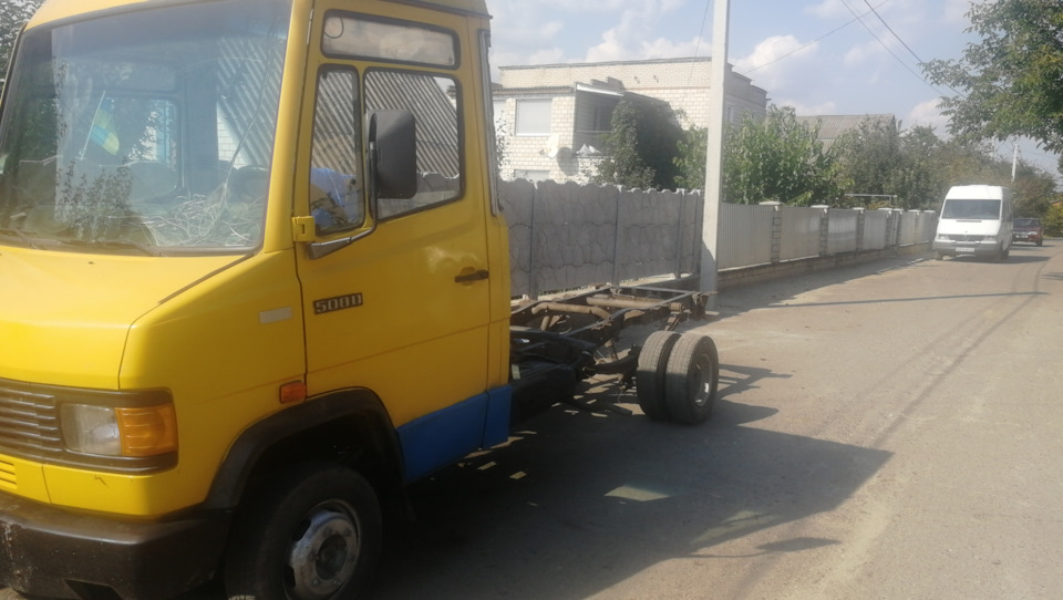 Розрезка — Mercedes-Benz T2 (2G), 2,3 л, 1996 года | кузовной ремонт ...