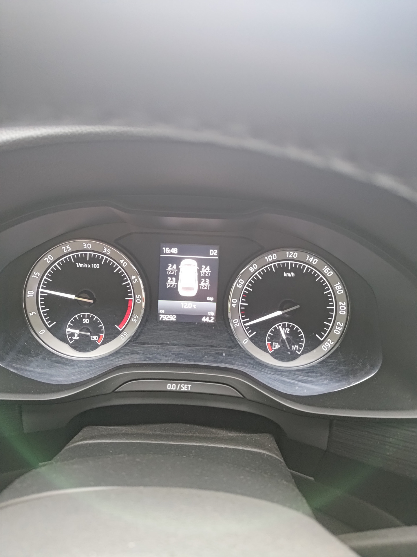 Система прямого контроля давления в шинах или RDKS — Skoda Kodiaq (1G ...