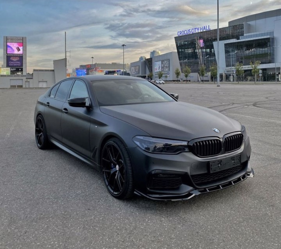 Губа сплиттер для BMW G30 дорест на BMW 5 series Touring (G31), BMW 5  series (G30). | 5 500 ₽ в городе Саратов | DRIVE2