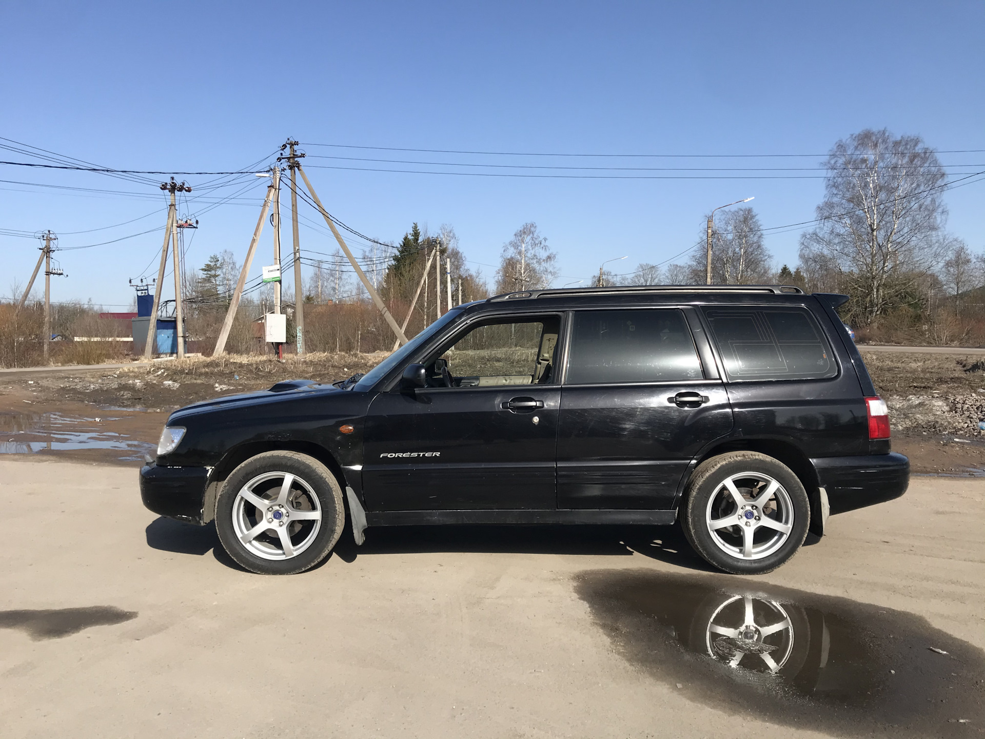 Летние колёса — Subaru Forester (SF), 2 л, 2001 года | колёсные диски ...