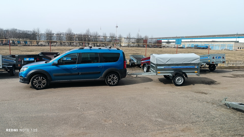 Прицеп для ларгуса — Lada Largus Cross, 1,6 л, 2021 года | другое | DRIVE2