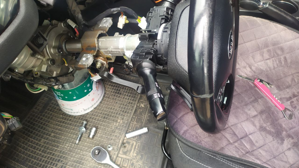 Замена шестеренки ЭУР — KIA Ceed (2G), 1,6 л, 2014 года | своими руками ...