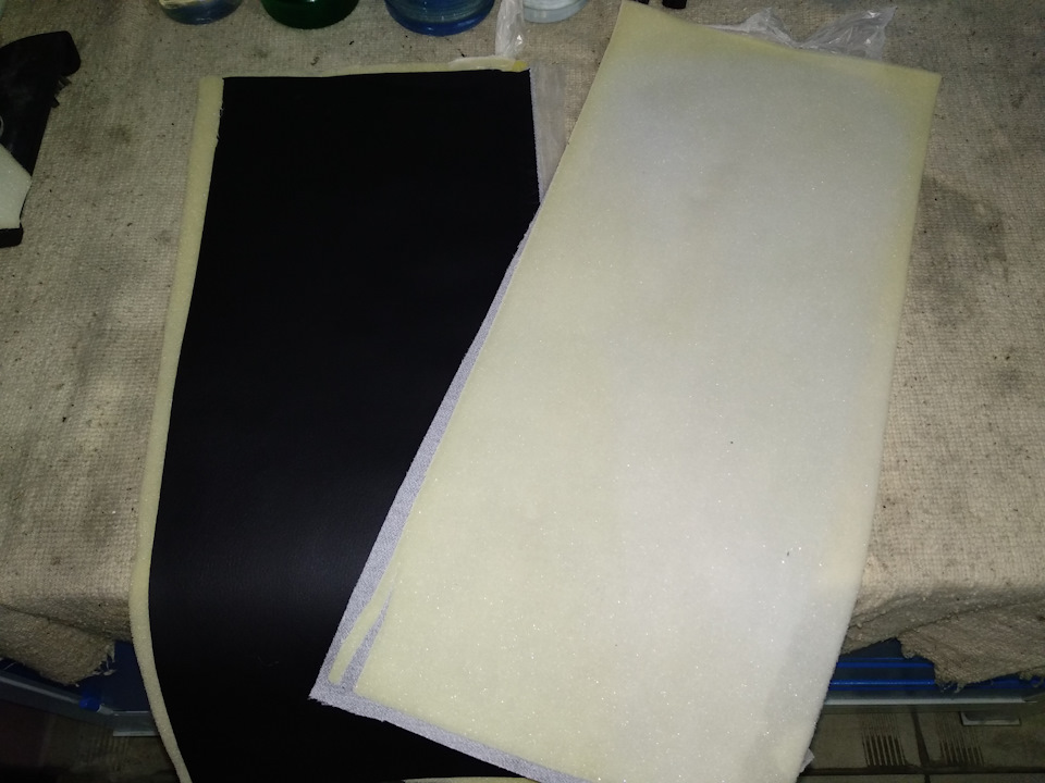 SkAAAgCUiOA 960 Как натянуть кожу на подлокотнике автомобиля