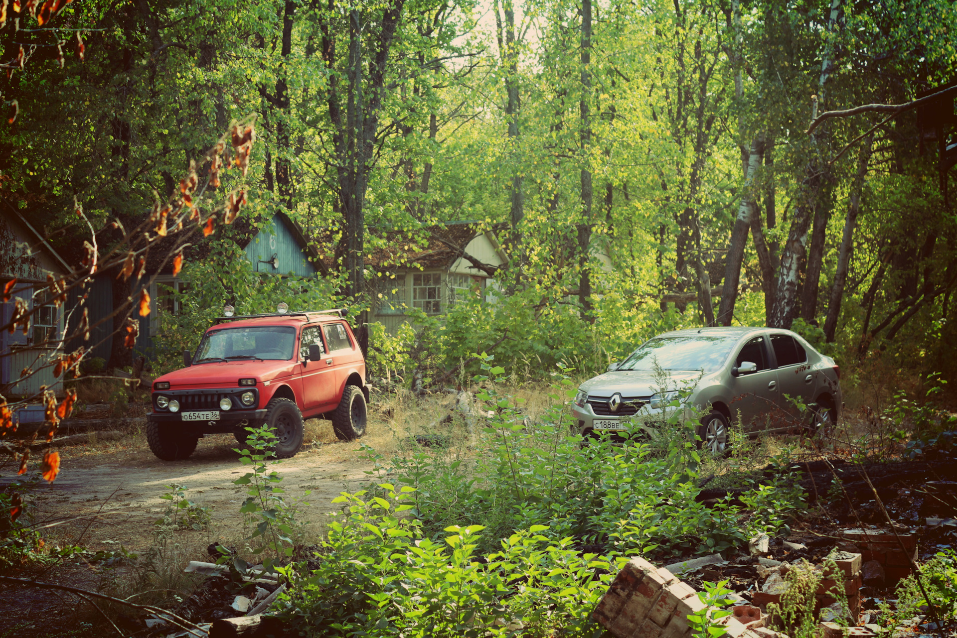 Кривоборье. Заброшенная турбаза Дон и рыбацкий посёлок(Часть 1) — Lada 4x4  3D, 2,2 л, 1985 года | путешествие | DRIVE2