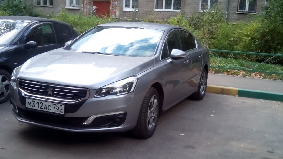 Peugeot 508 (1G) 1.6 бензиновый 2014 | Серый лев на DRIVE2