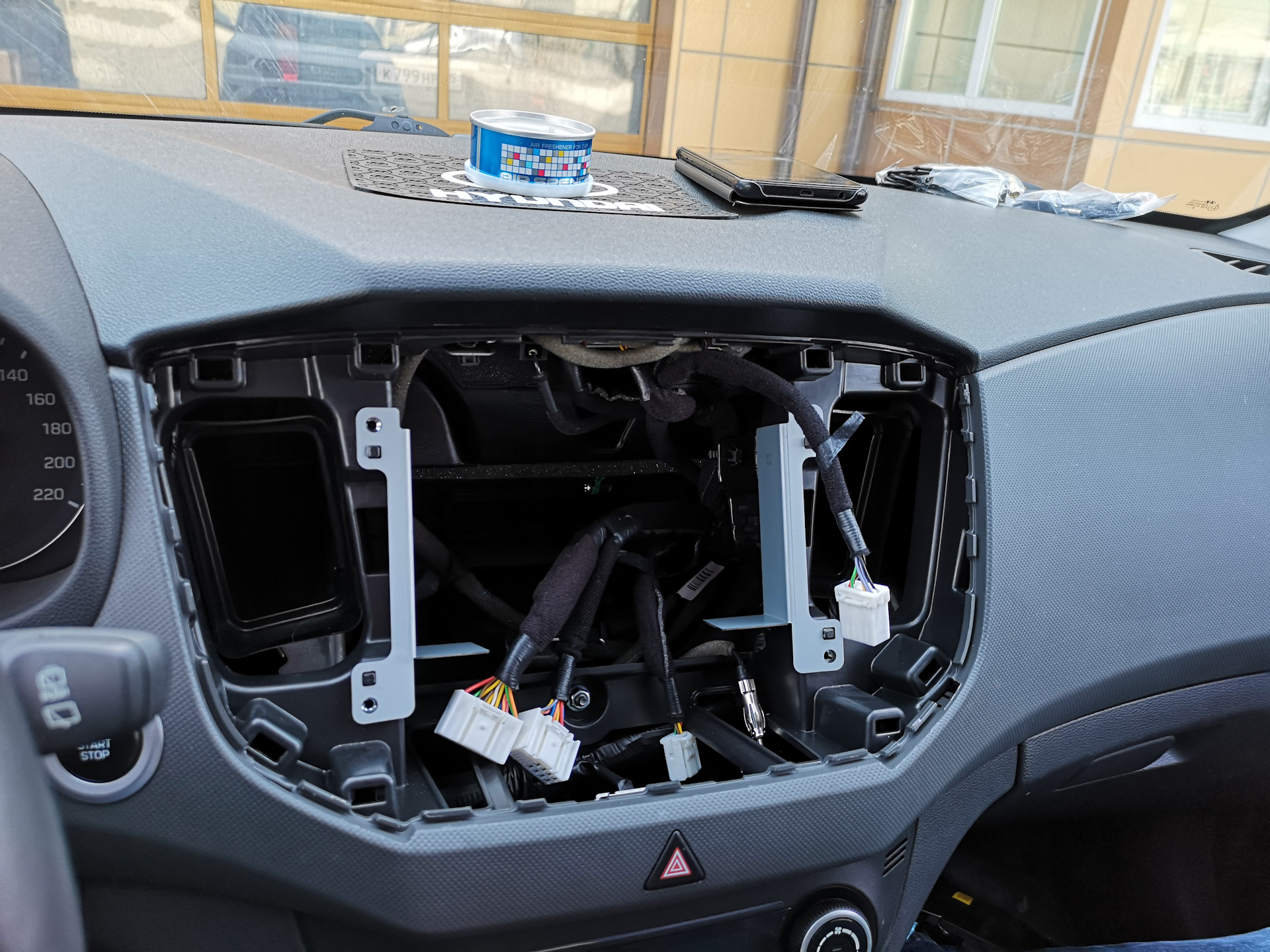 Как снять магнитолу крета 2019 Обновление ГУ на 9'' - Hyundai Creta (1G), 2 л, 2018 года автозвук DRIVE2