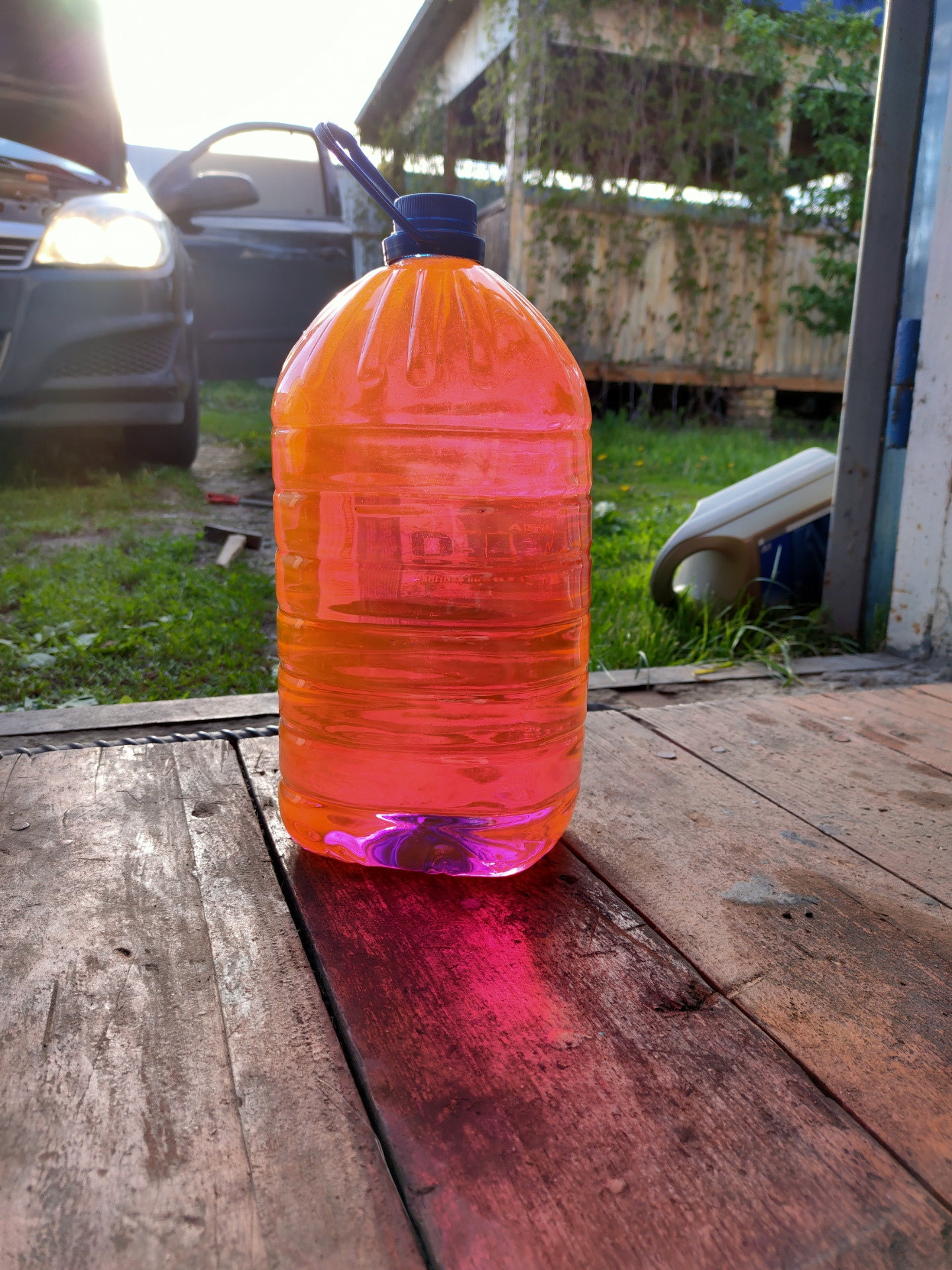 Замена патрубка радиатора(тройник) и промывка системы охлаждения ...