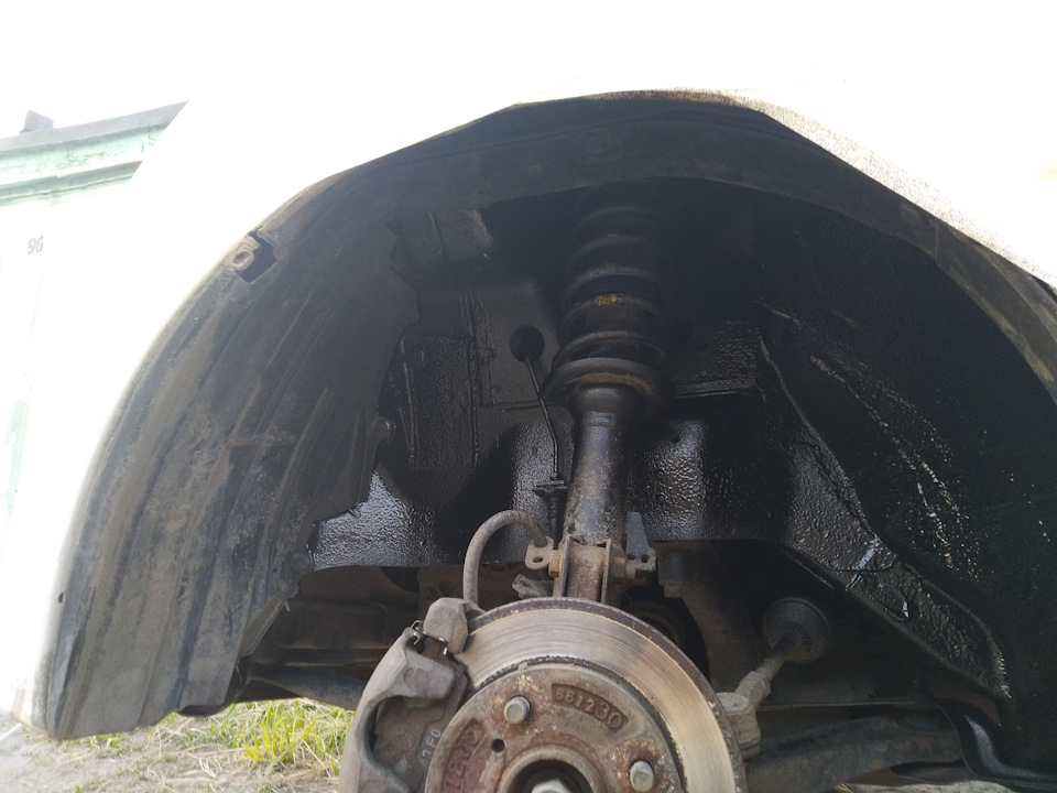 жидкие подкрылки — Suzuki Alto (6G), 0,6 л., 2006 года | кузовной ...