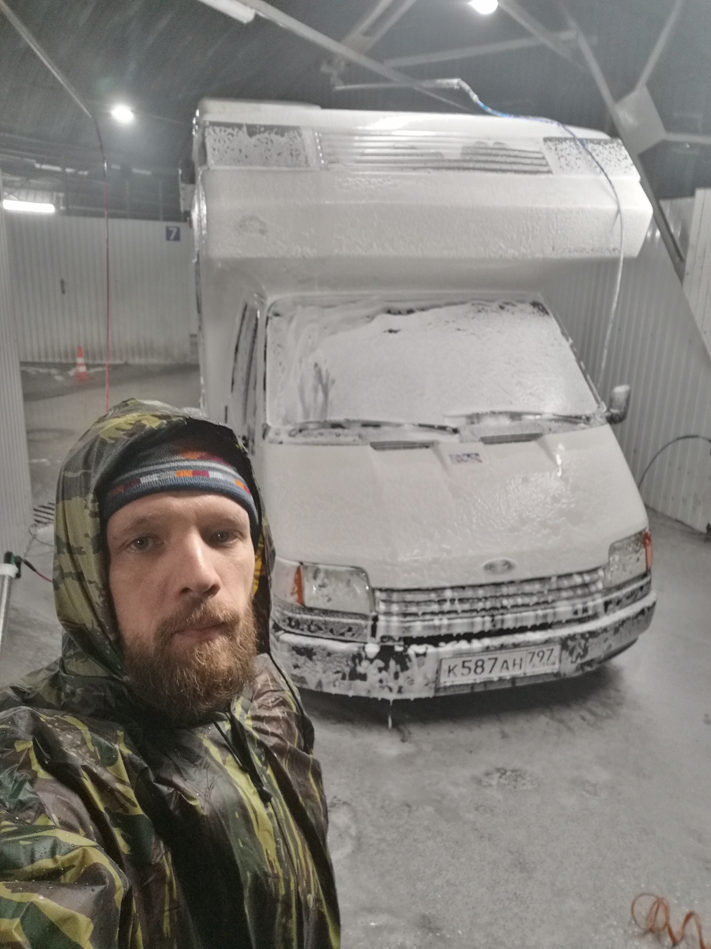 Особенности зимней самомойки — Ford Transit (4G), 2,4 л, 1998 года ...